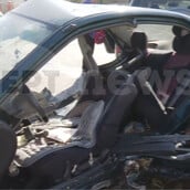 Παιανία: Τροχαίο δυστύχημα με δύο νεκρούς - Το ΙΧ τους μετατράπηκε σε άμορφη μάζα σιδερικών