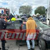 Πάτρα: Σοβαρό τροχαίο στην Πάτρα με τραυματία έγκυο οδηγό 