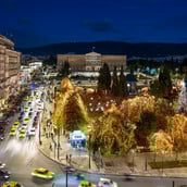 Γιορτινή έξοδος στο κέντρο