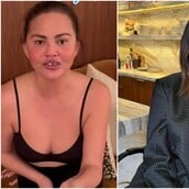 «Μου έπεσε το δόντι» - Το ατύχημα της Κρίσι Τέιγκεν ενώ έπαιζε με τα παιδιά της