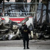 Βιολάντα: Η έκρηξη εκτιμάται πως είχε ισχύ αντίστοιχη με 185 κιλά TNT