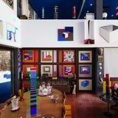 Όπυ Ζούνη: Μέσα στο σπίτι και το ατελιέ της  