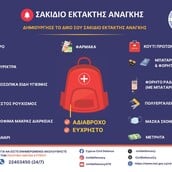 ΚΥΠΡΟΣ ΣΑΚΙΔΙΟ ΕΚΤΑΚΤΗΣ ΑΝΑΓΚΗΣ