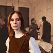  Η Κάτια Δανδουλάκη κατεβαίνει στο υπόγειο του Κουν