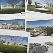 Δικαστικό «μπλόκο» στα σχέδια Τραμπ για την κατασκευή αίθουσας χορού στον Λευκό Οίκο.