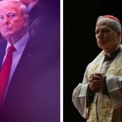 ΝΤΟΝΑΛΝΤ ΤΡΑΜΠ ΠΑΠΑΣ ΛΕΩΝ ΚΟΝΤΡΑ ΑΓΓΛΙΚΑ