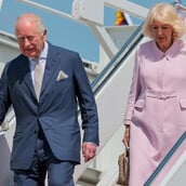 ΒΑΣΙΛΙΑΣ ΚΑΡΟΛΟΣ ΒΑΣΙΛΙΣΣΑ ΚΑΜΙΛΑ ΕΠΙΣΚΕΨΗ ΗΠΑ ΝΤΟΝΑΛΝΤ ΤΡΑΜΠ ΜΕΛΑΝΙΑ ΤΡΑΜΠ