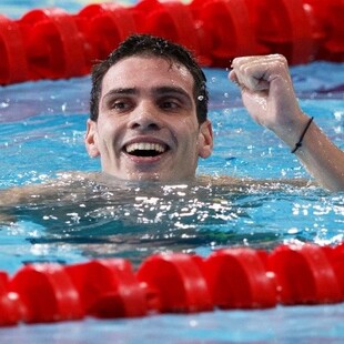 Κολύμβηση: Χρυσός με ρεκόρ Ευρώπης ο Βαζαίος