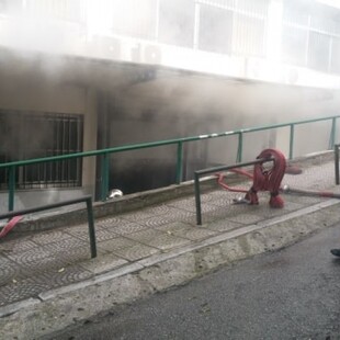 Υπό έλεγχο τέθηκε η φωτιά στο ΑΠΘ