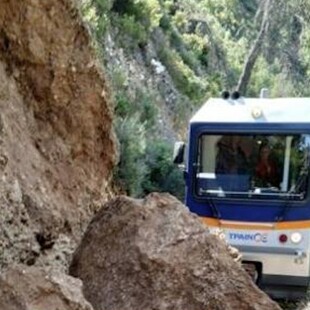 Κλειστή η σιδηροδρομική γραμμή Διακοφτό - Καλάβρυτα: Καθίζηση μετά την κατολίσθηση