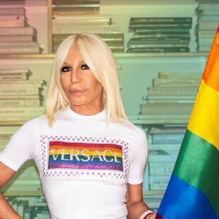 Η Ντονατέλα Βερσάτσε είναι και επισήμως gay icon - Έγινε πρέσβειρα του Stonewall