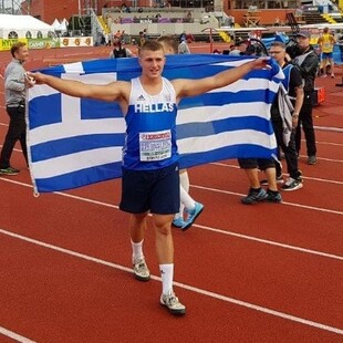 Σφυροβολία: «Ασημένιος» ο Φραντζεσκάκης στο ευρωπαϊκό πρωτάθλημα Κ20
