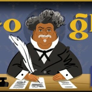 Google: Αφιερωμένο στον Αλέξανδρο Δουμά και τον «Κόμη Μοντεχρίστο» το σημερινό doodle