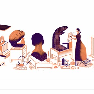 Το Google Doodle τιμά την χαρισματική γλύπτρια Καμίλ Κλοντέλ που ερωτεύτηκε ο Ροντέν