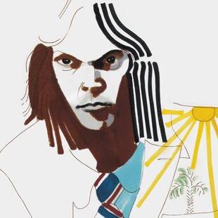 Ο Neil Young και το τέλος των ‘60s στις υπέροχες υδατογραφίες της Joni Mitchell