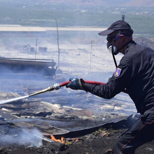 Φωτιά σε ΧΥΤΑ στην Κέρκυρα - Στην περιοχή Τεμπλόνι