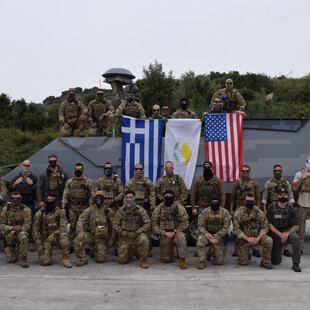 Τριμερής άσκηση Ελλάδας, Κύπρου, ΗΠΑ στη Σούδα