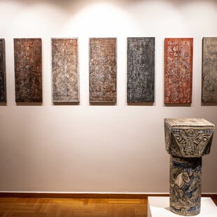 Μια βιντεοπεριήγηση στην πρόσφατη έκθεση του Αλέκου Κυραρίνη στην γκαλερί Citronne
