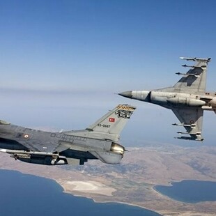 Τουρκικά F-16 πάνω από Αγαθονήσι, Παναγιά και Οινούσσες