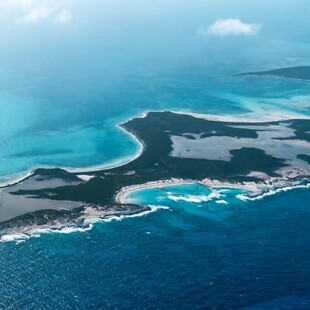 Beautiful private island in Bahamas goes up for sale