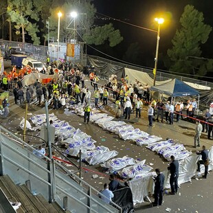 Τραγωδία στο Ισραήλ: 44 νεκροί και 103 τραυματίες- Ποδοπατήθηκαν σε θρησκευτική γιορτή