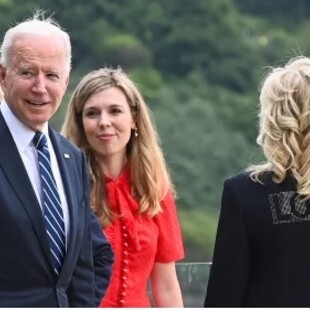 Jill Biden explains why she's wearing a 'Love' jacket during UK trip