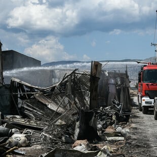 Ασπρόπυργος: Φωτογραφίες από την έκρηξη βυτιοφόρου