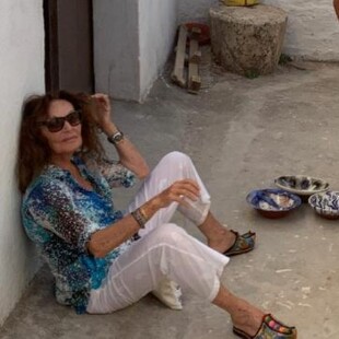 Στην Ελλάδα η Diane von Fürstenberg- Επίσκεψη στον Παρθενώνα και διακοπές στη Σίφνο