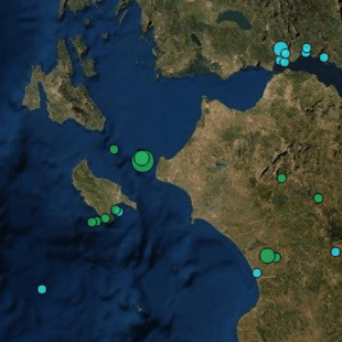 Σεισμός 4,3 βαθμών στον θαλάσσιο χώρο μεταξύ Ζακύνθου και Κυλλήνης