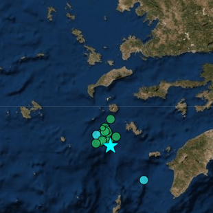 Σεισμός 5 Ρίχτερ ανοιχτά της Τήλου