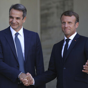 Δείτε live: Οι ανακοινώσεις Μητσοτάκη-Μακρόν στο Μέγαρο των Ηλυσίων