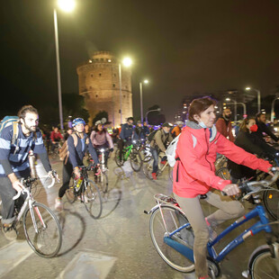 Θεσσαλονίκη: Ποδηλατοπορεία διαμαρτυρίας για ασφαλείς ποδηλατόδρομους	