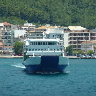 Μέλη του ferry boat «Ελευθέριος» έσωσαν σκύλο που βρέθηκε στη θάλασσα