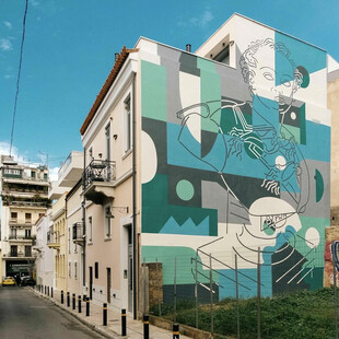 Τρεις νέες εντυπωσιακές τοιχογραφίες σε σχολεία και γειτονιές της Αθήνας 