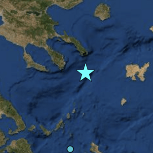Σεισμός 5,3 Ρίχτερ ανοικτά του Αγίου Όρους