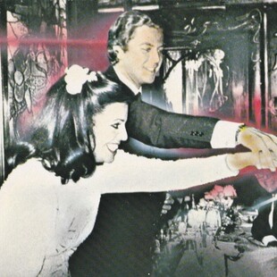 Στο γαμήλιο πάρτι των Χριστίνας Ωνάση-Τιερί Ρουσέλ, στις 17 Μαρτίου 1984