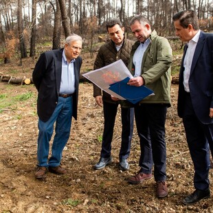 Ο Όμιλος ΕΛΛΗΝΙΚΑ ΠΕΤΡΕΛΑΙΑ συμβάλλει καθοριστικά στην αποκατάσταση πυρόπληκτων περιοχών