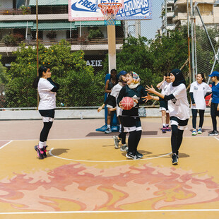 Ένα πρωί στην προπόνηση της AntetokounBros Academy 