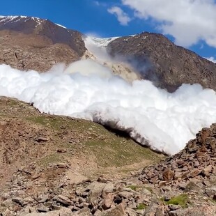 British tourists survive avalanche in Tian Shan mountains of Kyrgyzstan
