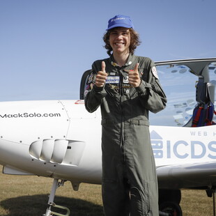 ‘Absolutely amazing’: Teenager becomes youngest person to fly solo around world