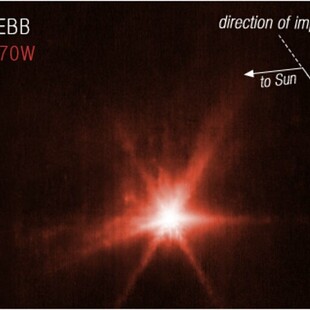 Διάστημα: Τα τηλεσκόπια Webb και Hubble φωτογράφισαν ταυτόχρονα το ίδιο πράγμα: τον “βομβαρδισμό” του αστεροειδούς Δίμορφου από το σκάφος DART