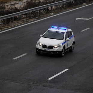 Περιπολικό στην εθνική