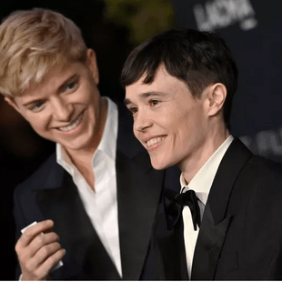 Έλιοτ Πέιτζ και Μέι Μάρτιν μαζί στο κόκκινο χαλί- κι όλα δείχνουν σχέση: «Ο βασιλιάς μου»