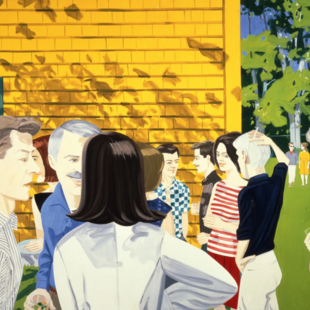 Ο 95χρονος ζωγράφος Alex Katz εξακολουθεί να τελειοποιεί την τέχνη του