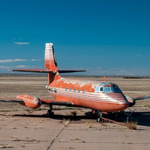Φωτ: Mecum Auctions. Το Lockheed 1329 Jetstar του 1962 που ανήκε στον Έλβις Πρίσλεϊ.