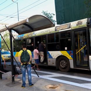 Στάση εργασίας στα λεωφορεία και την Πέμπτη