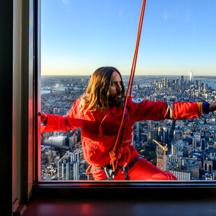 Τζάρεντ Λέτο: Σκαρφάλωσε στην κορυφή του Empire State Building