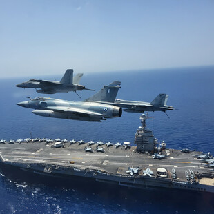 Στη Σούδα ξανά το αεροπλανοφόρο των ΗΠΑ «USS Gerald Ford»