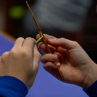 Κυριακή 28 Ιανουαρίου πλέκουμε καντράν τηλεφώνου