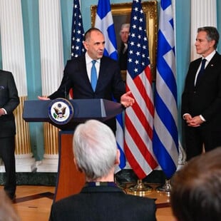 Με ελληνικές λέξεις μίλησε ο Γιώργος Γεραπετρίτης στον Άντονιν Μπλίνκεν